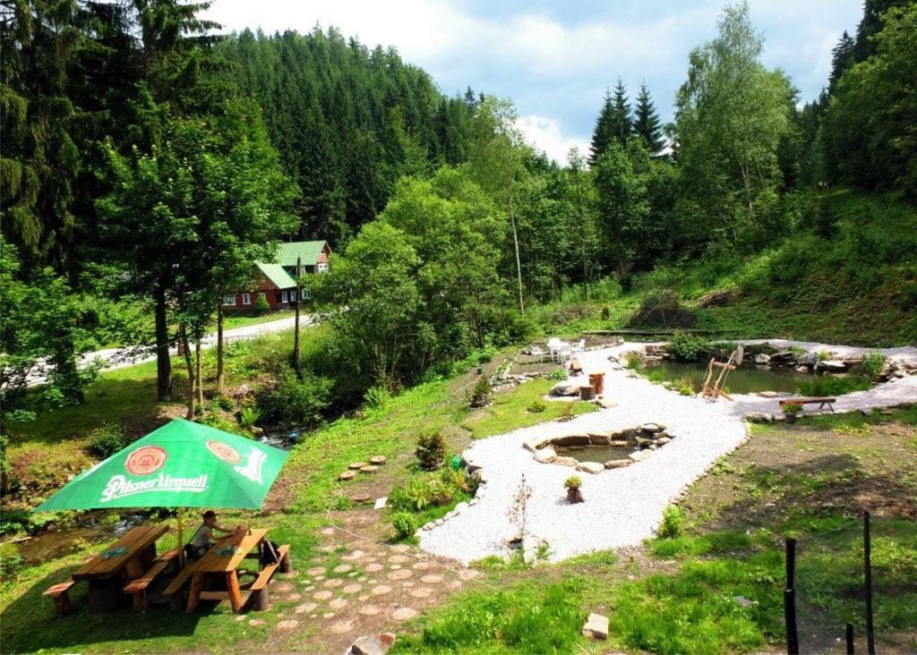 Penzion & Restaurant Pod Certakem Hotell Harrachov Exteriör bild